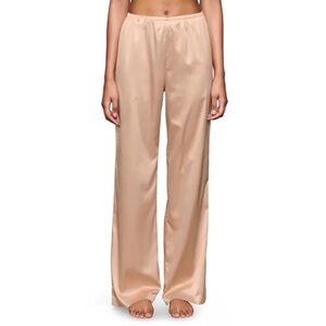 NWT SKIMS Shine Satin Lounge Pants 3X